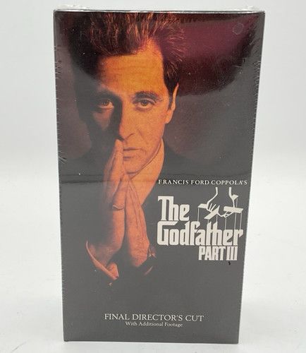 The Godfather Part III (1990) (VHS, 32318) Final Director's Cut