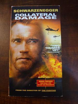 Collateral Damage (2002) (VHS, 21324) Arnold Schwarzenegger