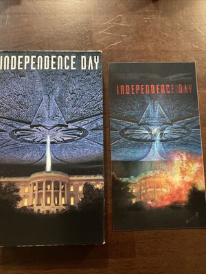 Independence Day (1996) With Holographic card Insert (VHS 4118)