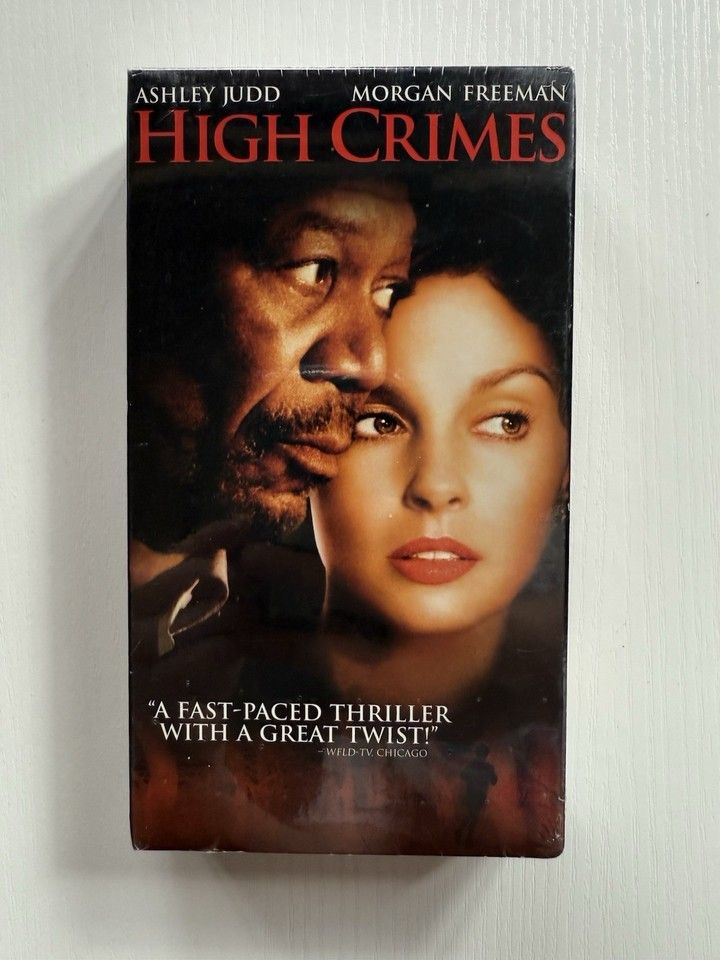 High Crimes (2002) Ex-Blockbuster (VHS, 2005138) Morgan Freeman