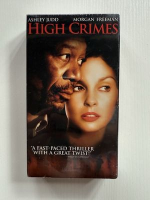 High Crimes (2002) Ex-Blockbuster (VHS, 2005138) Morgan Freeman