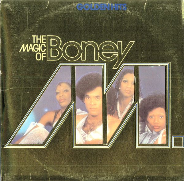 Boney M. – The Magic Of Boney M. - Golden Hits (VG, 1980, LP, Die-cut Cover (Damaged), Atlantic – XSD 15000)