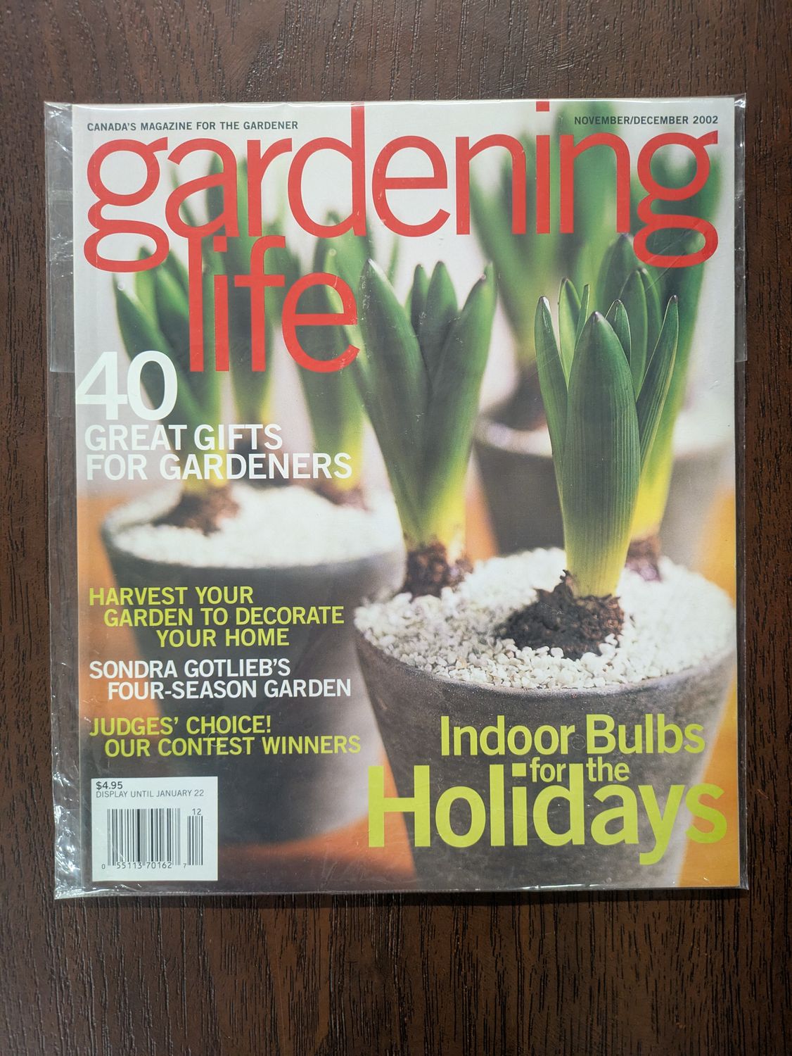 Gardening Life (050) November/December 2002 Volume 6 No. 6, 40 Great Gifts for Gardeners