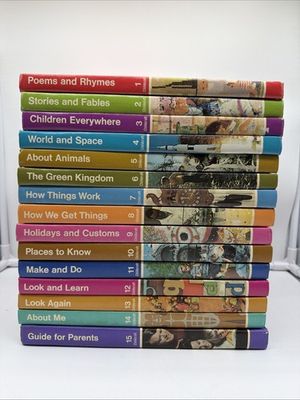 Childcraft: The How and Why Library (030) 1981-1982 Complete 15 Volume Set (15xHC)