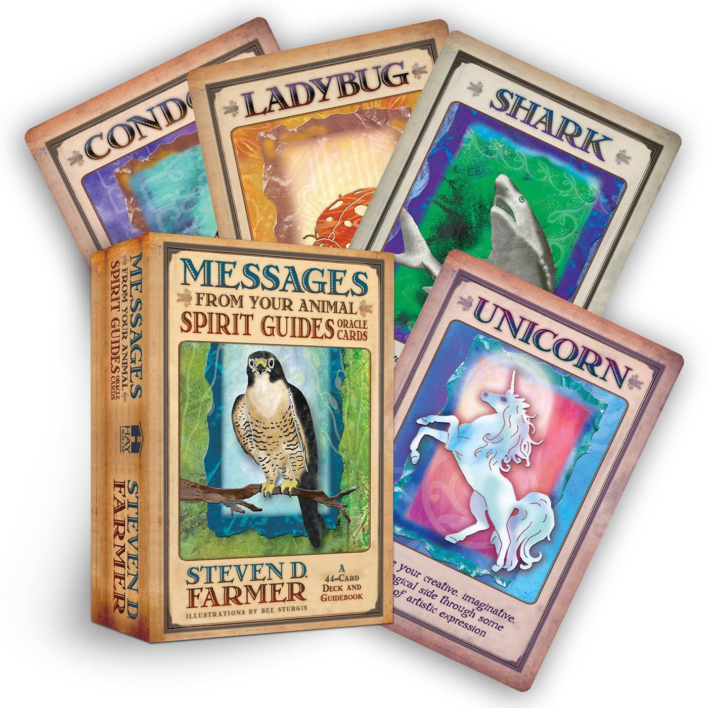Farmer, Steven D. (133.2) Messages from Your Animal Spirit Guides Oracle Cards: A 44-Card Deck and Guidebook