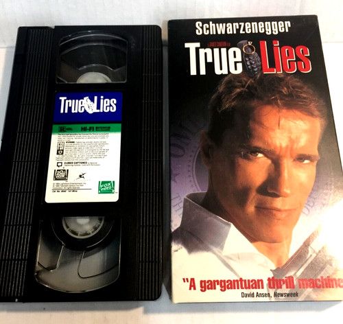 True Lies (1994) (VHS, 8640) Arnold Schwarzenegger
