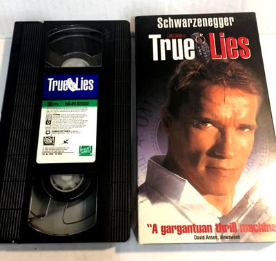 True Lies (1994) (VHS, 8640) Arnold Schwarzenegger