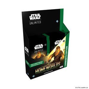 Star Wars: Unlimited - Homeworlds Carbonite Booster Box