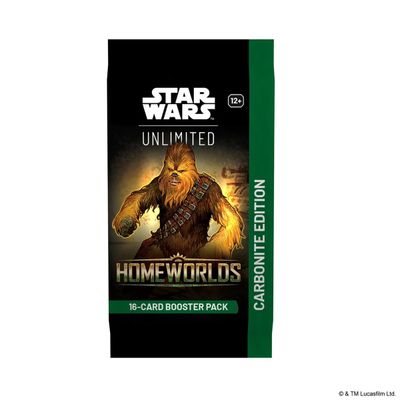 Star Wars: Unlimited - Homeworlds Carbonite Booster Pack