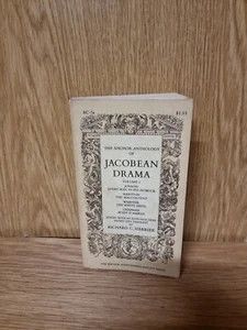 Harrier, Richard C. (820) The Anchor Seventeenth-Century Series #5 - The Anchor Anthology of Jacobean Drama: Volume 1 (PB, 1963 First Edition,  Anchor Books)