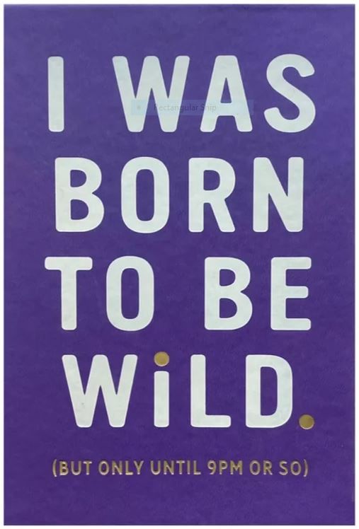 I Was Born To Be Wild (Note Book / Journal, HC)
