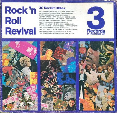 Various (Original Artists) – Rock'n Roll Revival (VG, 1972, 3LP, Pickwick – SH-3306)