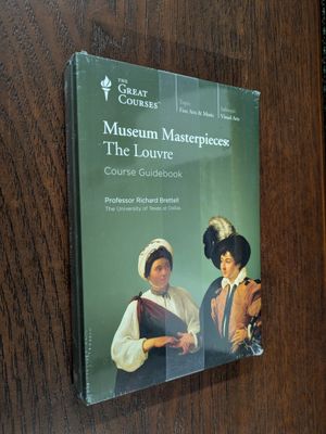 Museum Masterpieces: The Louvre (2xDVD + Booklet, Factory Sealed) Full 12 Lectures (The Great Courses)