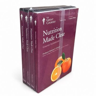 Nutrition Made Clear (18xCD + Booklet, Factory Sealed) Full 36 Lectures (The Great Courses)