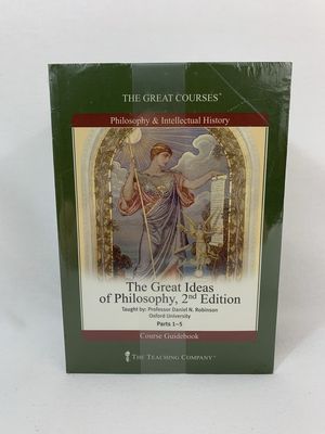 The Great Ideas of Philosophy, 2nd Edition (30xCD + Booklet, FACTORY SEALED) Full 60 Lectures (The Great Courses)