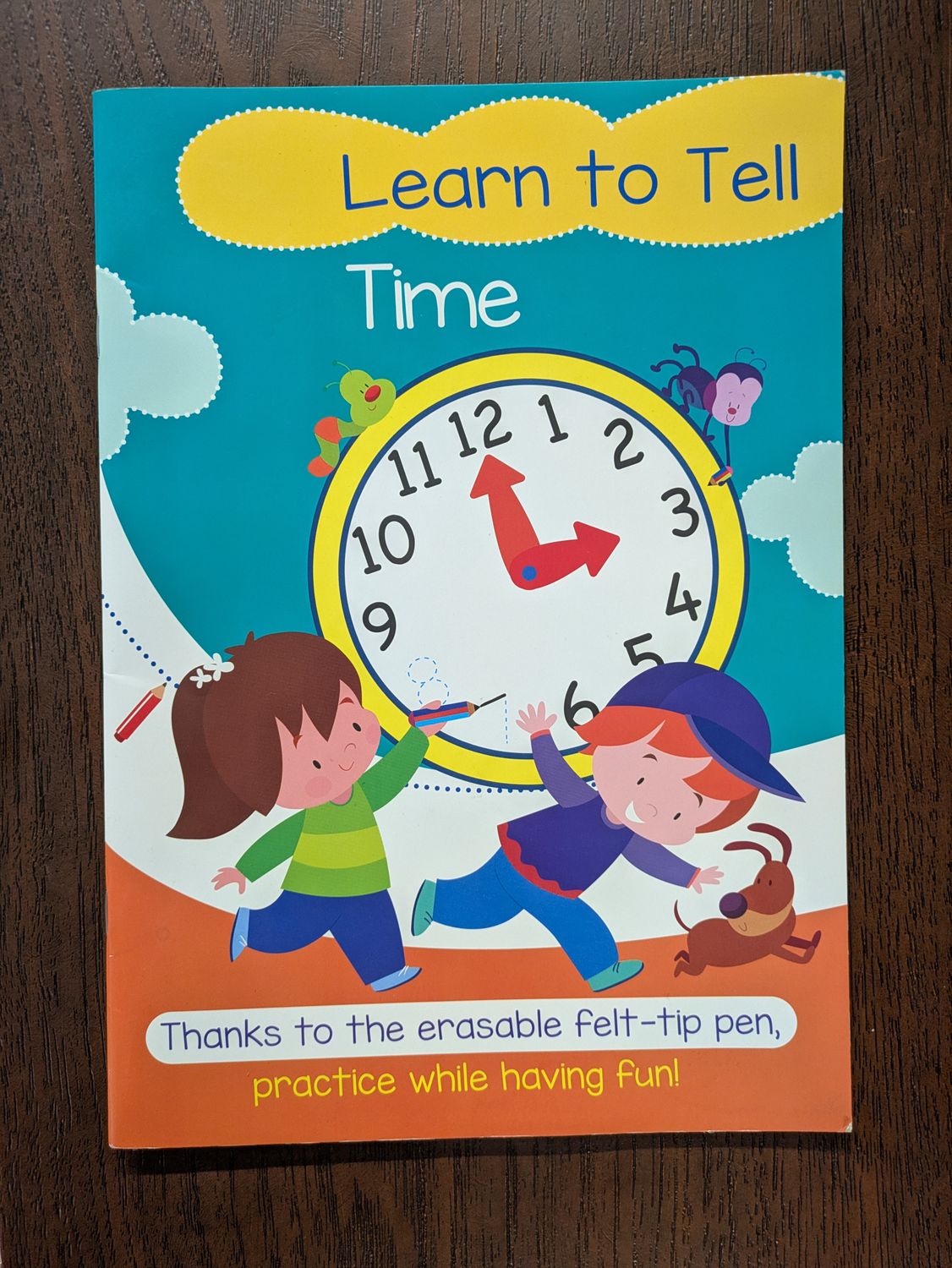 Eurolina (ACT) Learn to Tell Time (Softcover, No Marker)