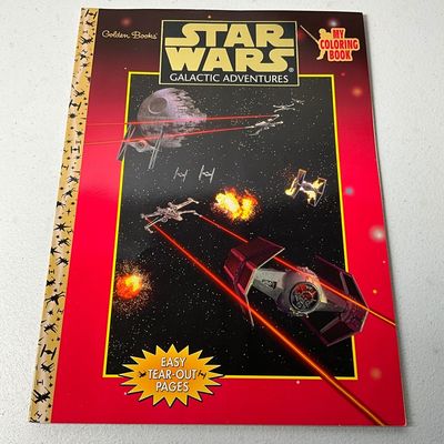 Golden Books (ACT) Star Wars: My Coloring Book - Galactic Adventures (Softcover)