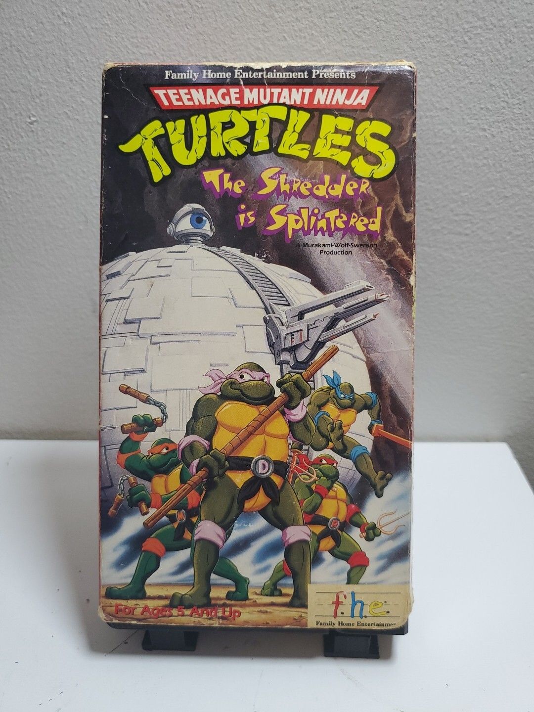 Teenage Mutant Ninja Turtles - The Shredder Is Splintered (1987) (VHS, 23981)
