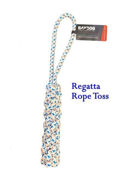 BAYDOG REGATTA ROPE TOSS TOY WHITE