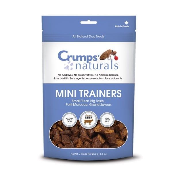 CRUMPS DOG TREATS MINI TRAINER BEEF SEMI MOIST 10.6 OZ