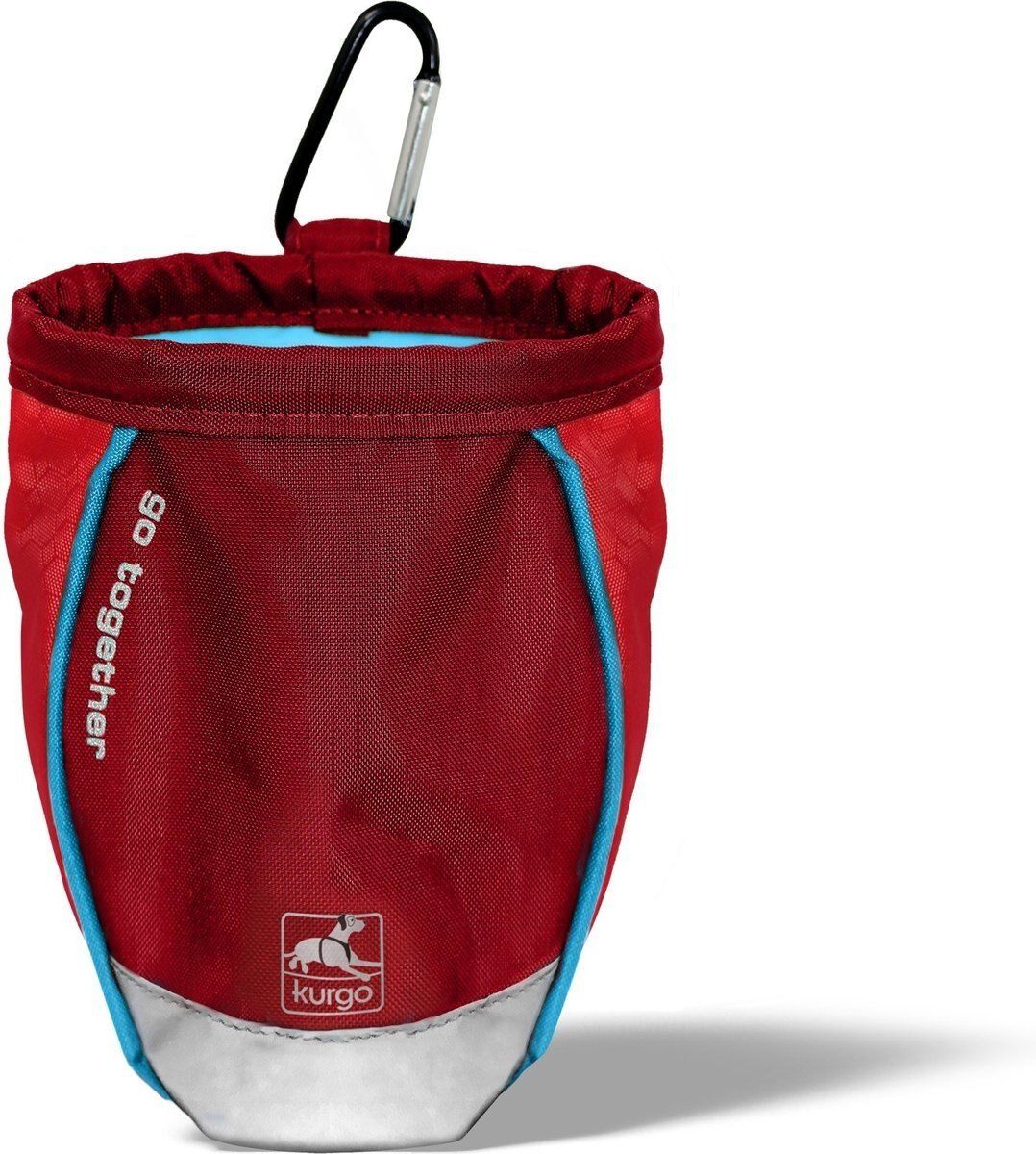 KURGO GO STUFF IT TREAT BAG CHILI RED