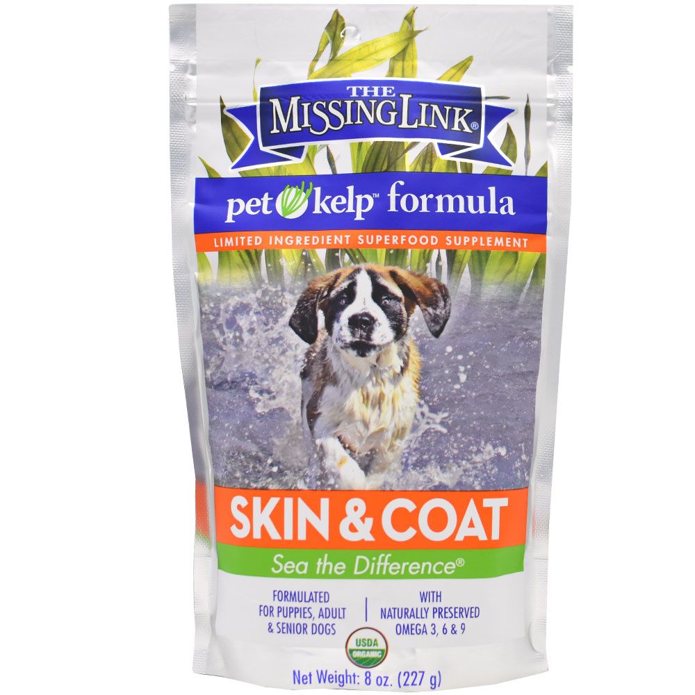 MISSING LINK PET KELP SKIN &amp;  COAT 8 OZ POWDER