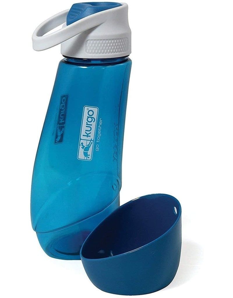 KURGO GOURD H2O BOTTLE &amp; BOWL COASTAL BLUE
