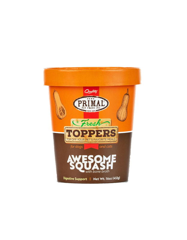 PRIM FRZN FRESH TOPPER AWESOME SQUASH 16 OZ 6/CS