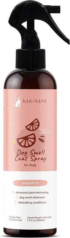 KIN+KIND SPRAY DOG SMELL GRAPEFRUIT 12OZ