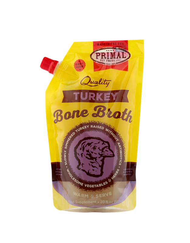 PRIM FRZN BONE BROTH TURKEY 20 OZ 4/CS