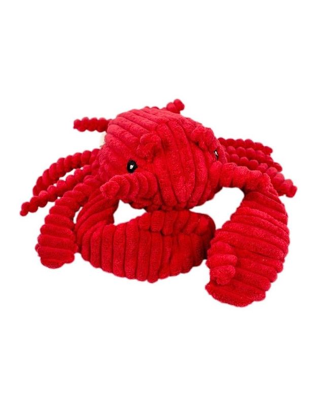 TALL TAILS DOG TOY PLUSH  LOBSTER CRUNCH 14&quot;