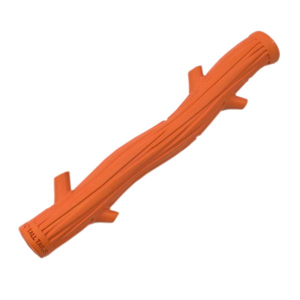 TALL TAILS DOG TOY NATURAL  RUBBER STICK 12&quot;