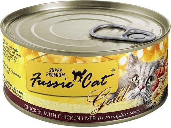FussieCat Can Super Chicken Liver Pumpkin Soup 24/2.82oz