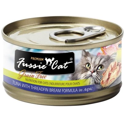 FussieCat Can Prem Tuna Thread fin Bream Aspic 24/2.82oz