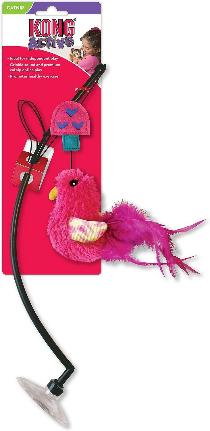 KONG FTHR TSER CAT TOY