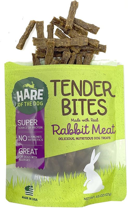 HARE OF THE DOG RABBIT TENDER BITES 4.5 OZ