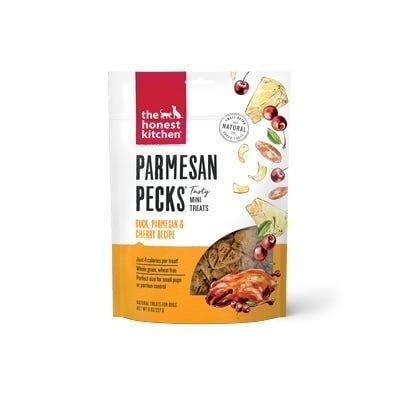 HK TREAT PARMESAN PECKS DUCK PARMESAN CHERRY 8 OZ