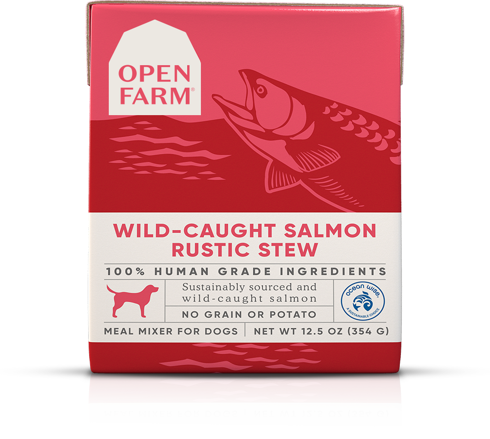 Open Farm Dog Wild Caught Salmon Rustic Stew 12.5oz