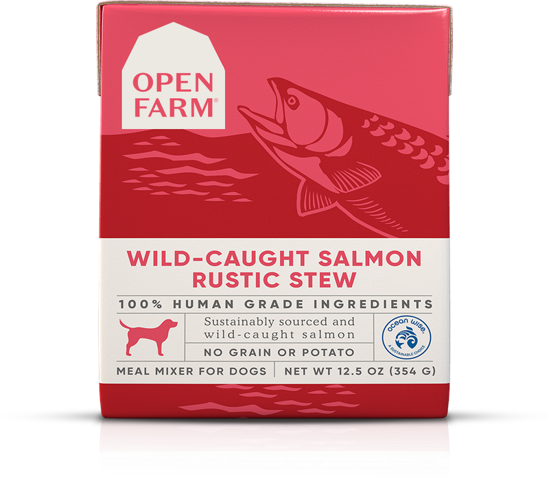 Open Farm Dog Wild Caught Salmon Rustic Stew 12.5oz
