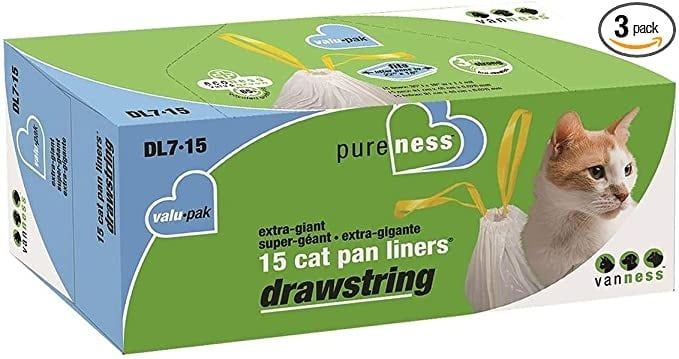 VAN NESS DRAW LINER XTR GNT 15CT DRAWSTRING
