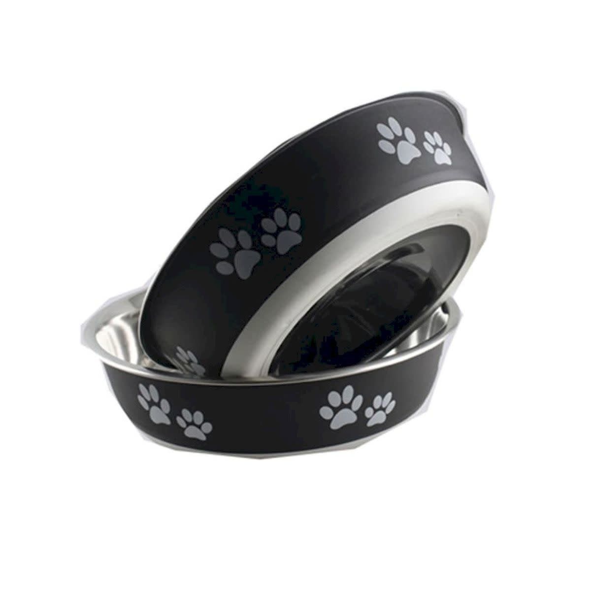 BUSTER BOWL PAWS CHARCOAL 52OZ