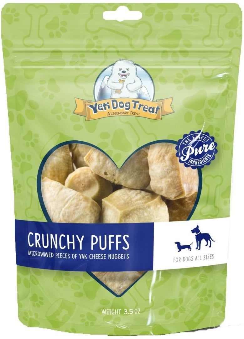 YETI DOG TREAT CRUNCHY PUFFS 3.5OZ