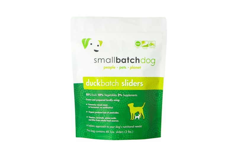 SMALL BATCH FRZN DOG SLIDERS DUCK 3#
