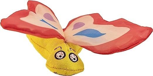 YEOWWW CATNIP BUTTERFLY RED