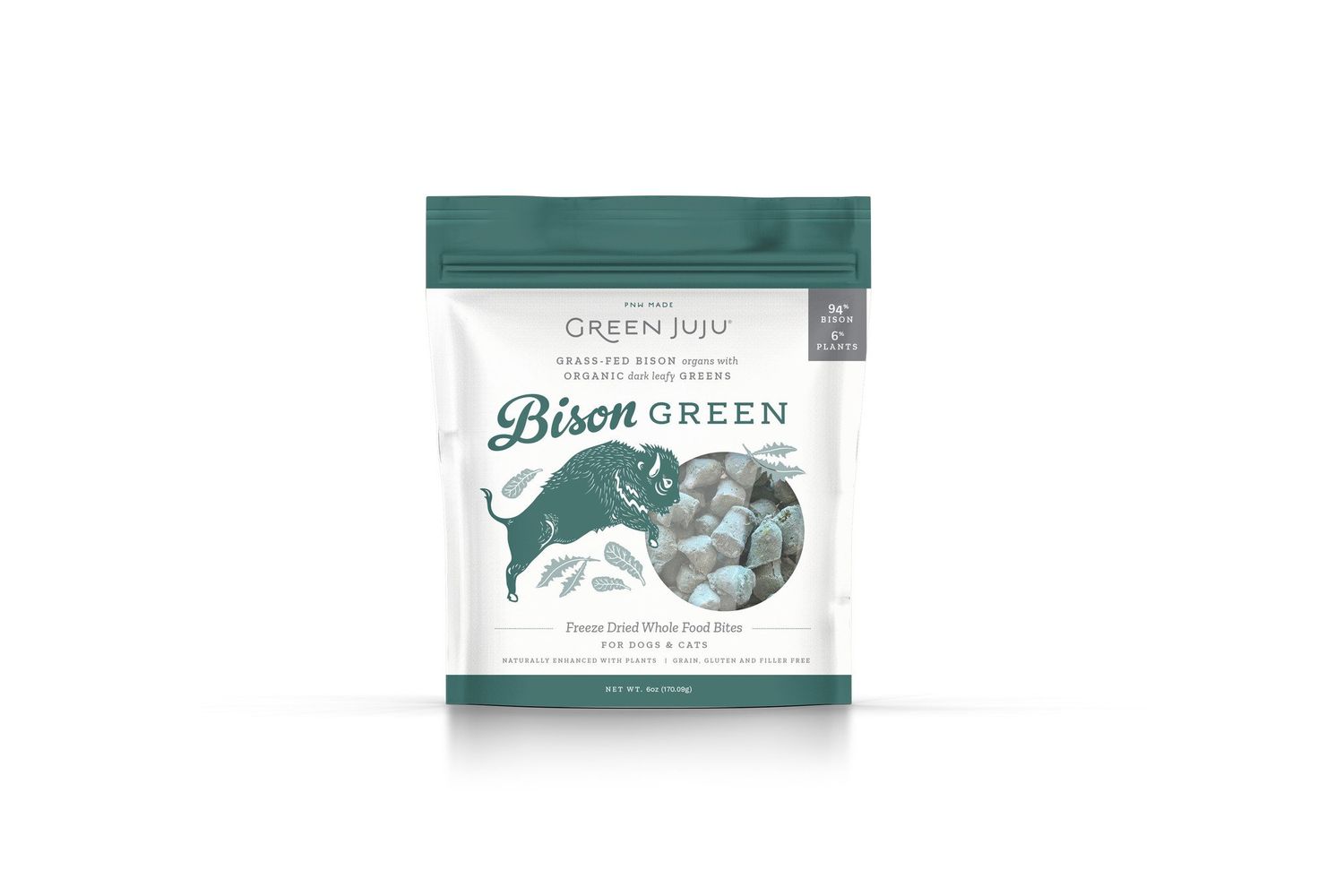 GREEN JUJU FD TOPPER  BISON GREEN 2.5 OZ
