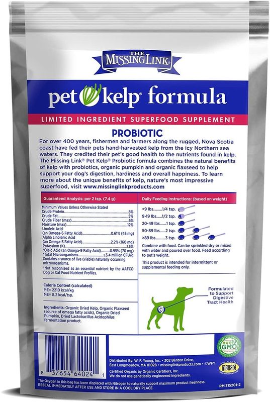 MISSING LINK PET KELP PROBIOTIC 8 OZ POWDER