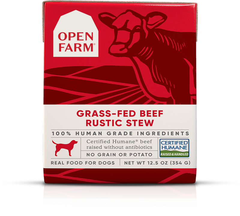 Open Farm Dog Beef Rustic Stew 12.5oz TertaPak