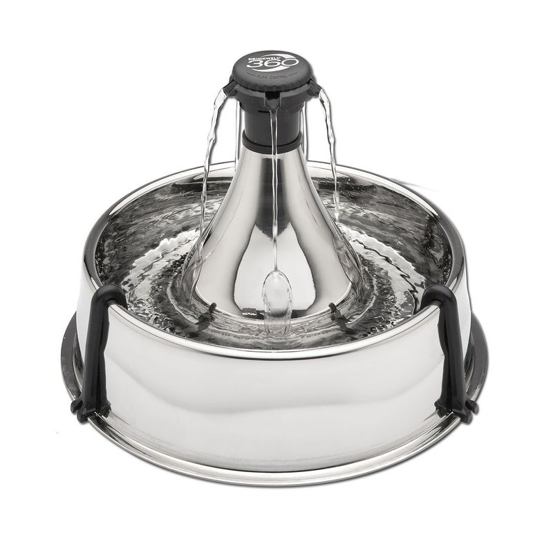 PETSAFE WATER FOUNTAIN  STAINLESS STEEL 360