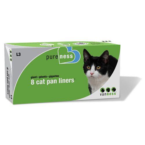 VAN NESS DRAWSTRING LINER LG 8CT CAT PAN