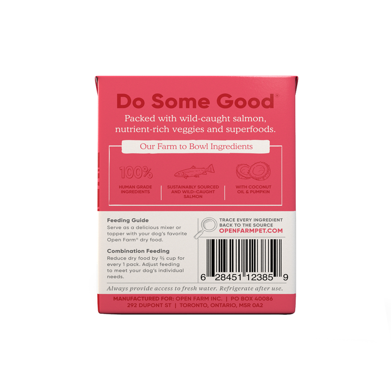 Open Farm Dog Wild Caught Salmon Rustic Stew 12.5oz